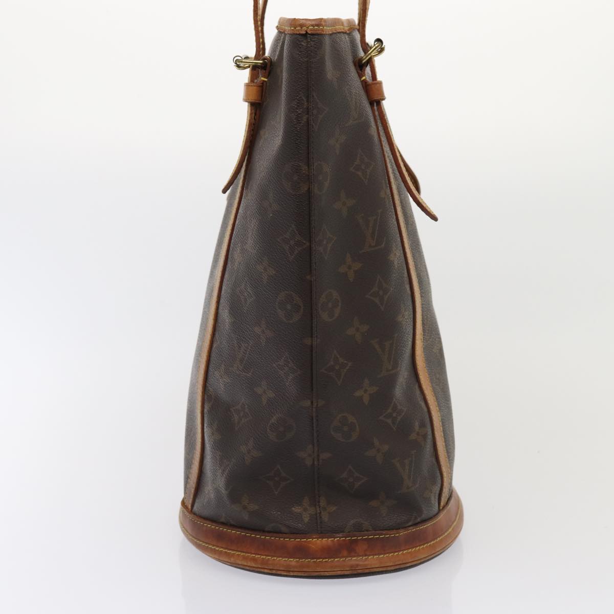 LOUIS VUITTON Monogram Bucket GM Shoulder Bag M42236 LV Auth 84102