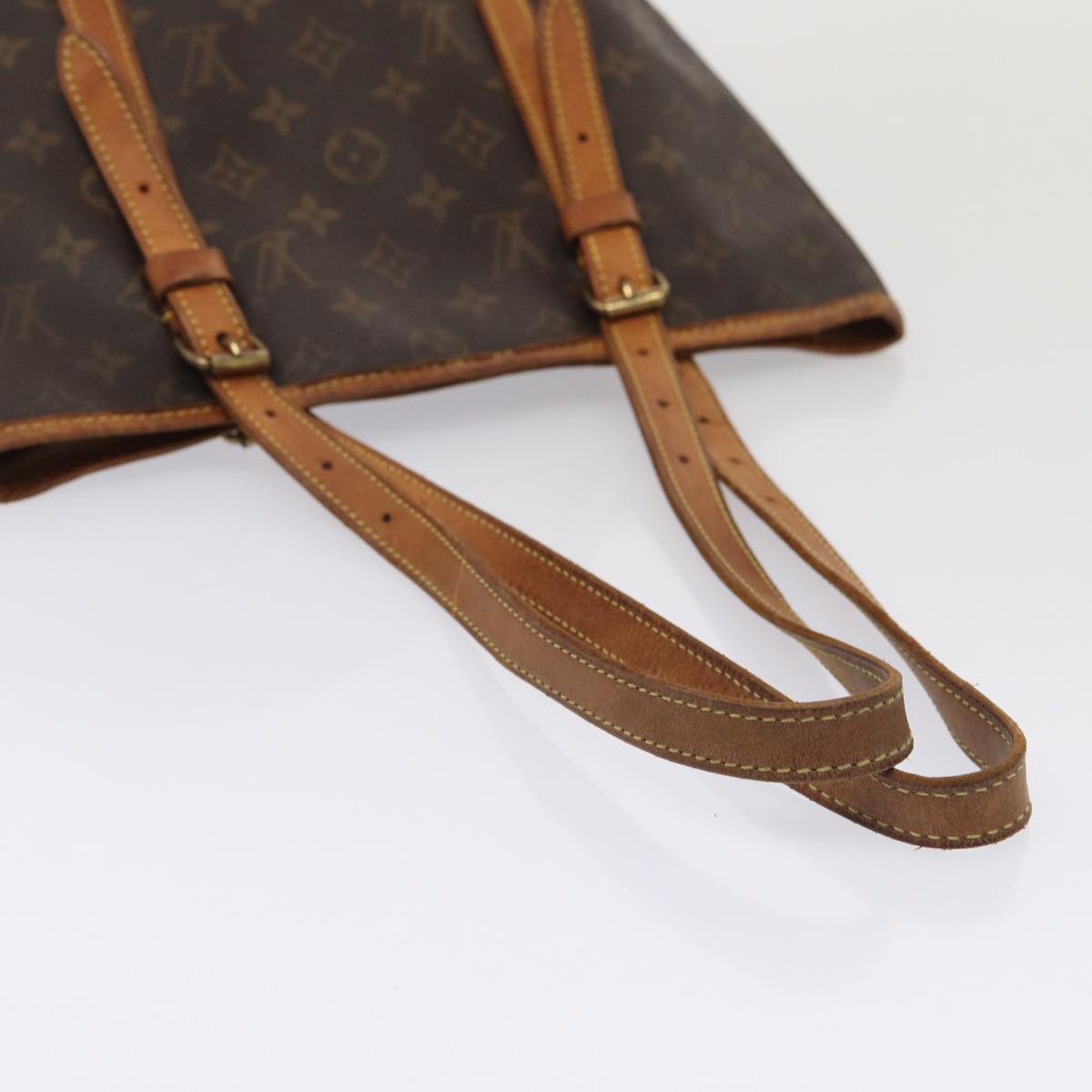 LOUIS VUITTON Monogram Bucket GM Shoulder Bag M42236 LV Auth 84102