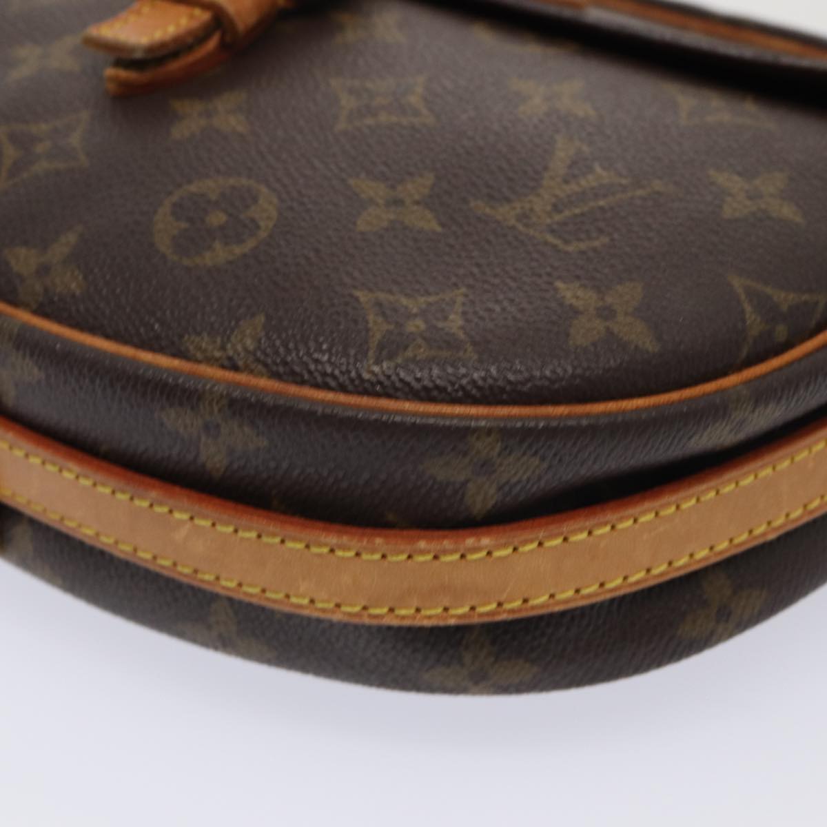 LOUIS VUITTON Monogram Jeune Fille GM Shoulder Bag M51225 LV Auth 84108