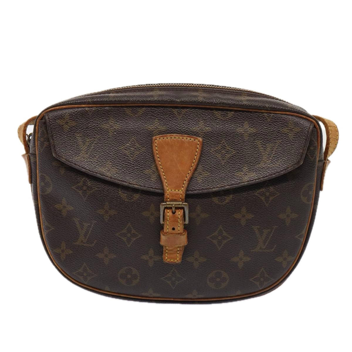 LOUIS VUITTON Monogram Jeune Fille GM Shoulder Bag M51225 LV Auth 84108