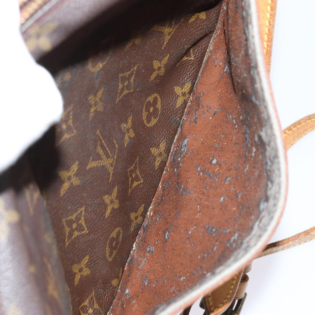 LOUIS VUITTON Monogram Jeune Fille GM Shoulder Bag M51225 LV Auth 84108