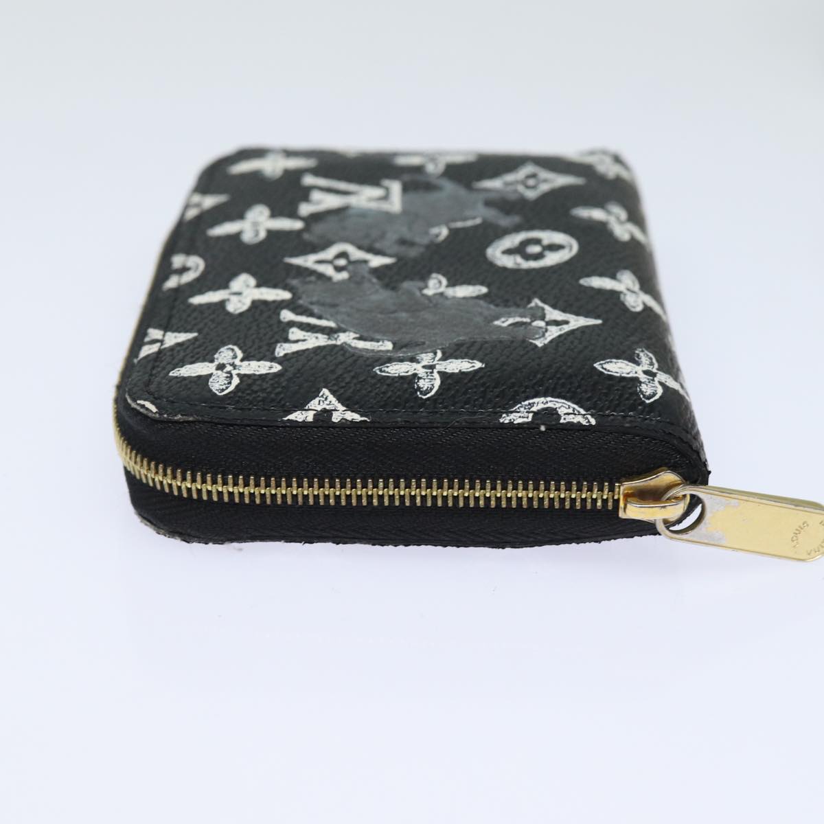 LOUIS VUITTON Catgram Zippy Coin Purse Coin Purse M63884 LV Auth 84110