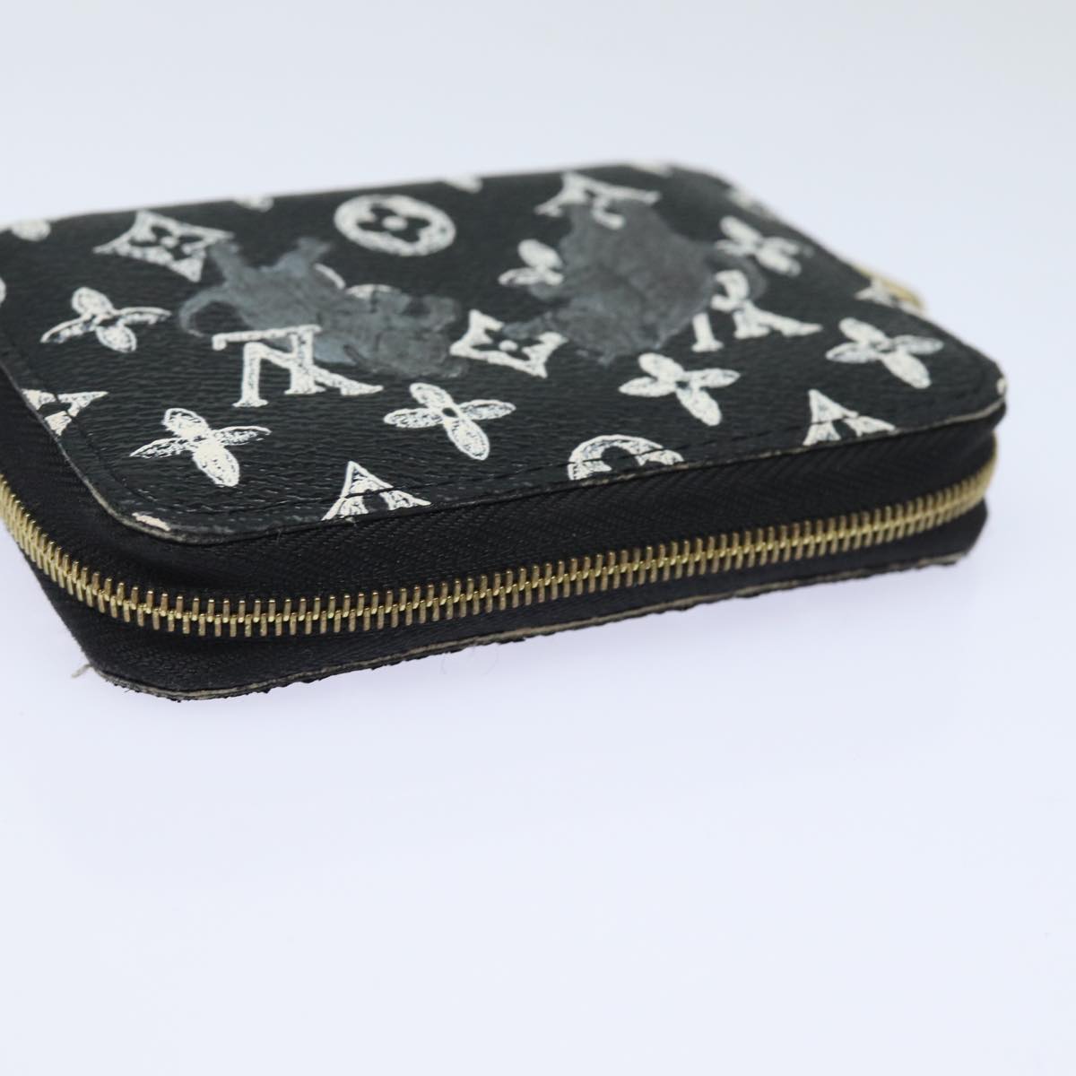 LOUIS VUITTON Catgram Zippy Coin Purse Coin Purse M63884 LV Auth 84110