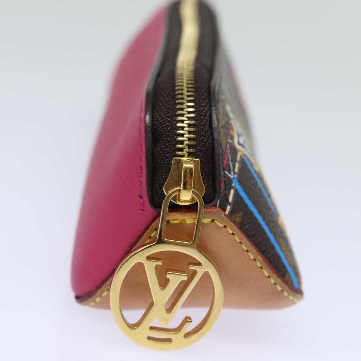 LOUIS VUITTON Monogram Vivienne Trousse Elizabeth Pen Case GI0539 LV Auth 84129