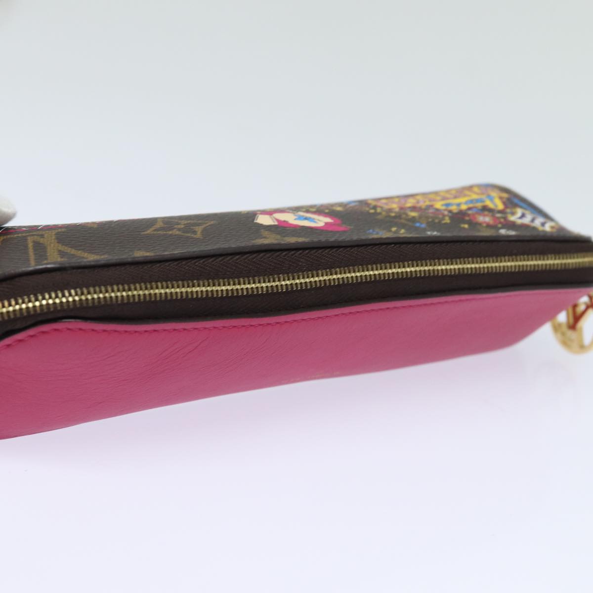 LOUIS VUITTON Monogram Vivienne Trousse Elizabeth Pen Case GI0539 LV Auth 84129