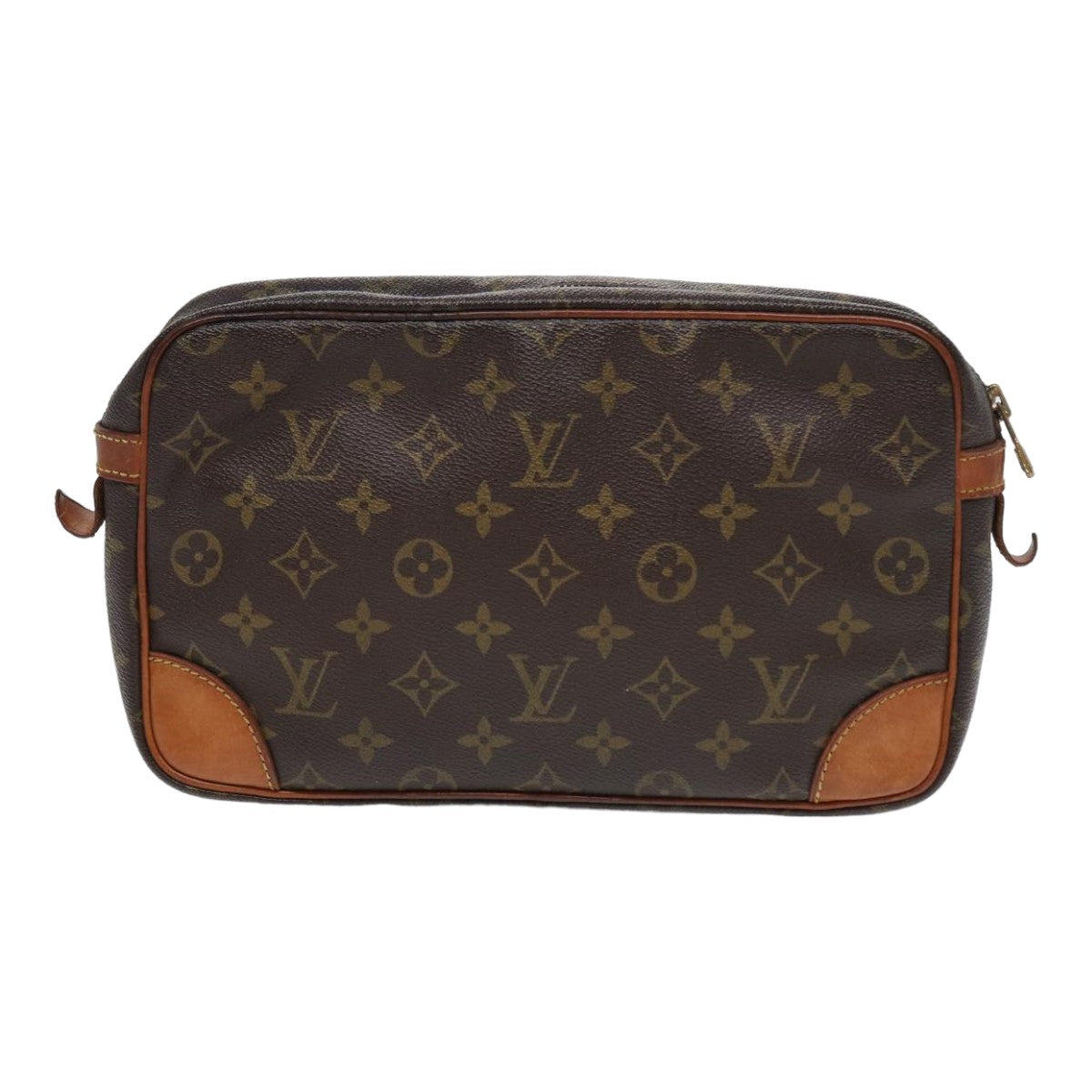 LOUIS VUITTON Monogram Compiegne 28 Clutch Bag M51845 LV Auth 84142 - 0