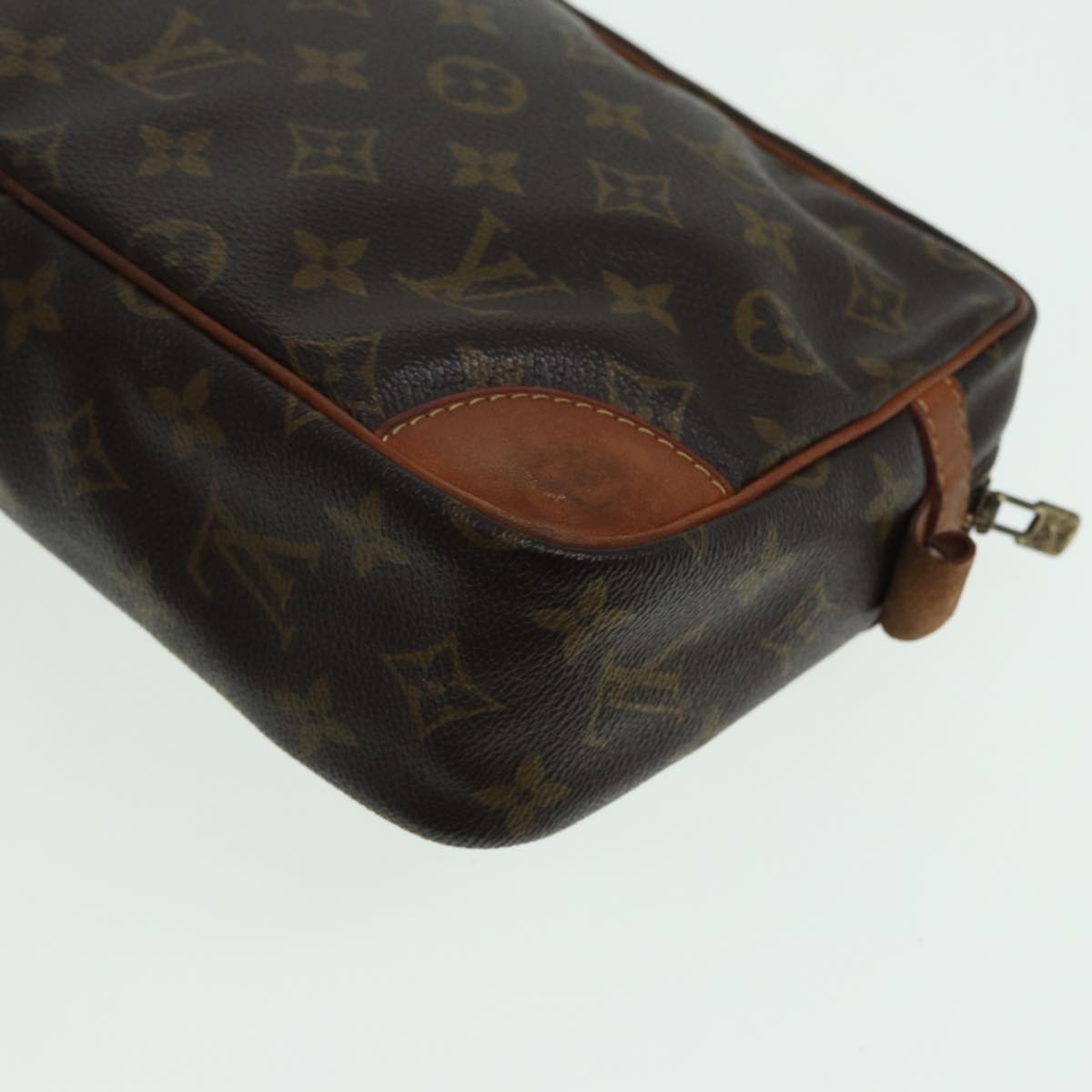 LOUIS VUITTON Monogram Compiegne 28 Clutch Bag M51845 LV Auth 84143