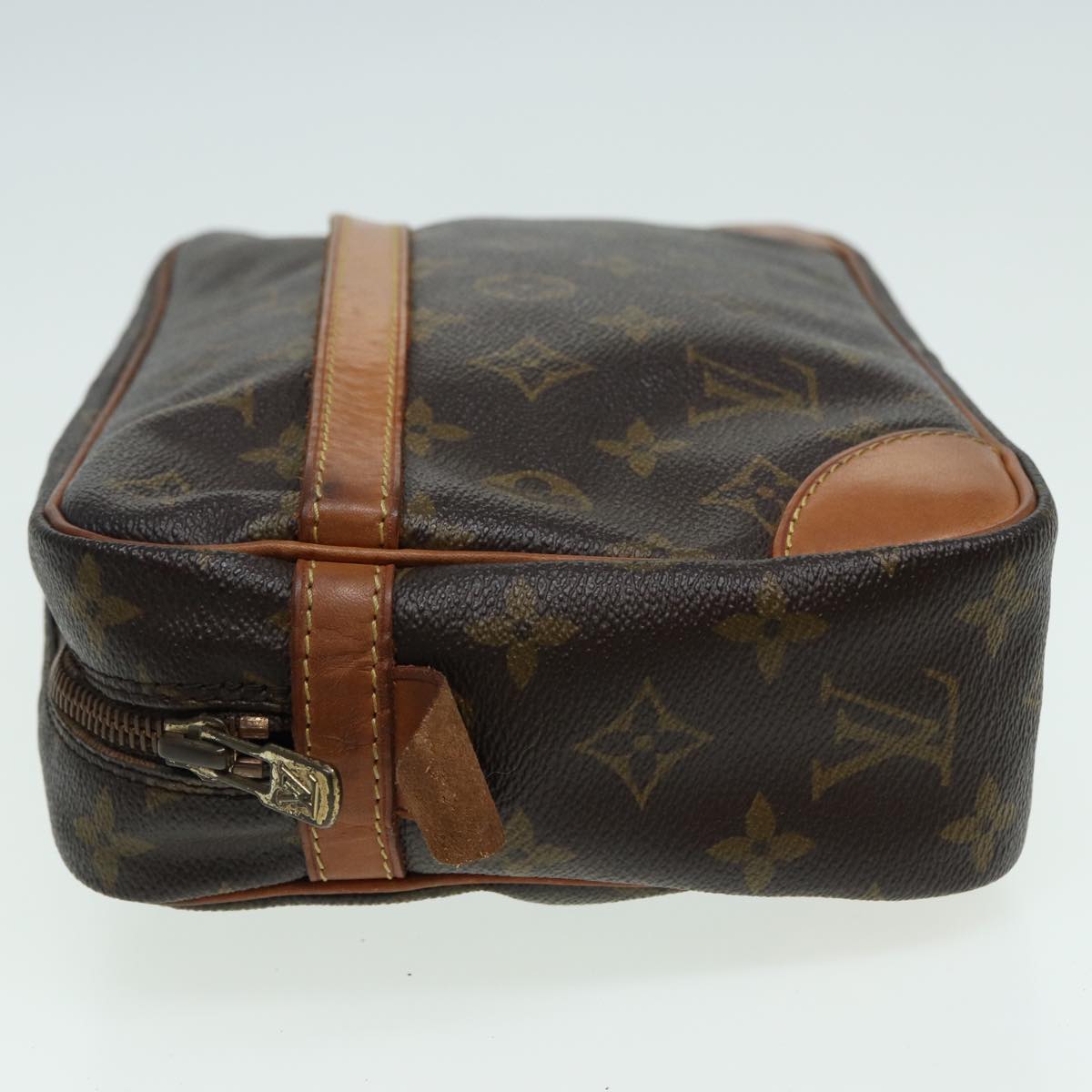 LOUIS VUITTON Monogram Compiegne 28 Clutch Bag M51845 LV Auth 84143