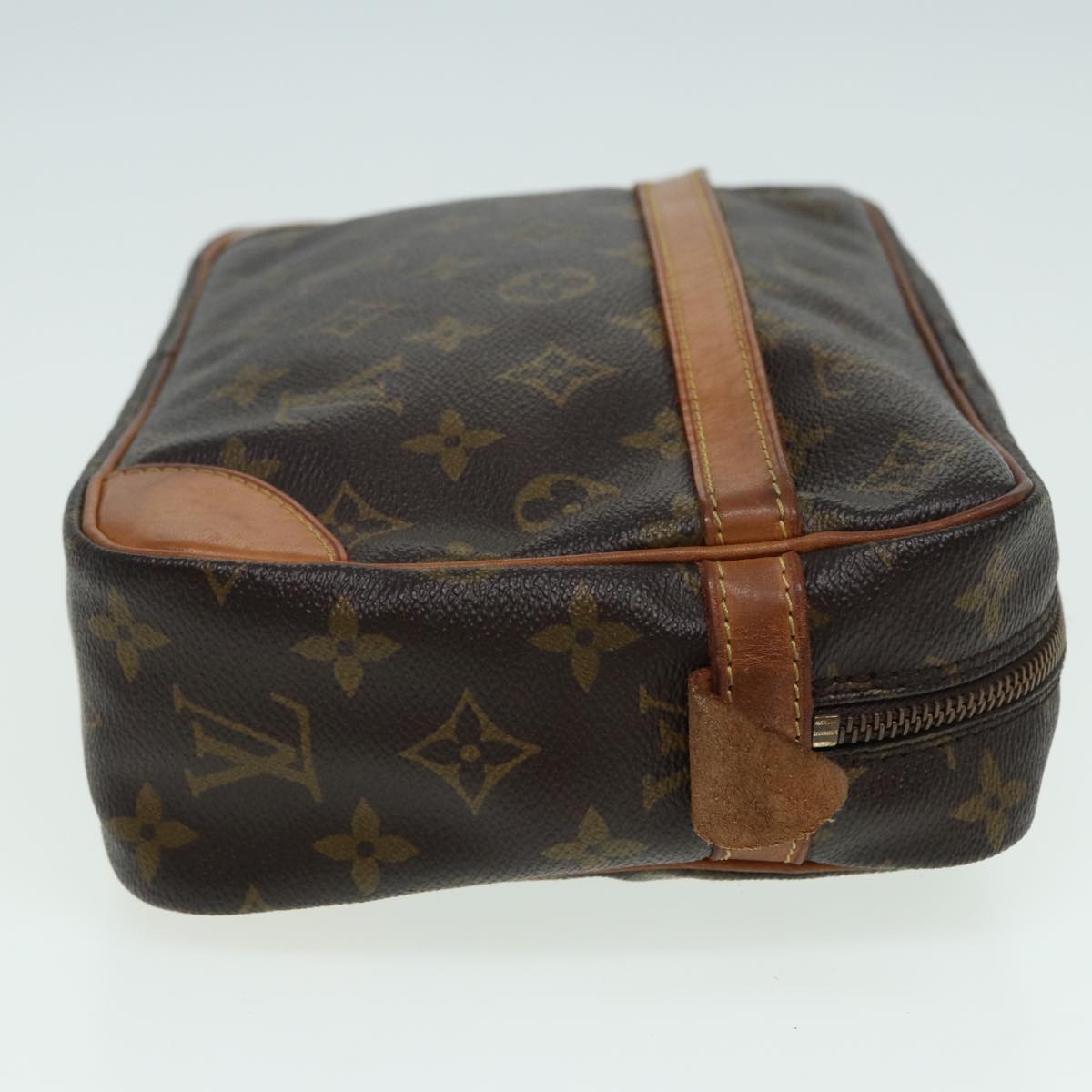 LOUIS VUITTON Monogram Compiegne 28 Clutch Bag M51845 LV Auth 84143