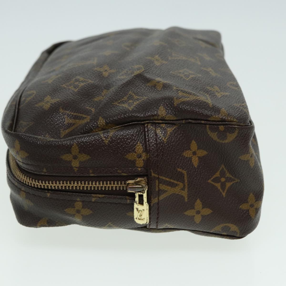 LOUIS VUITTON Monogram Trousse Toilette 28 Clutch Bag M47522 LV Auth 84145