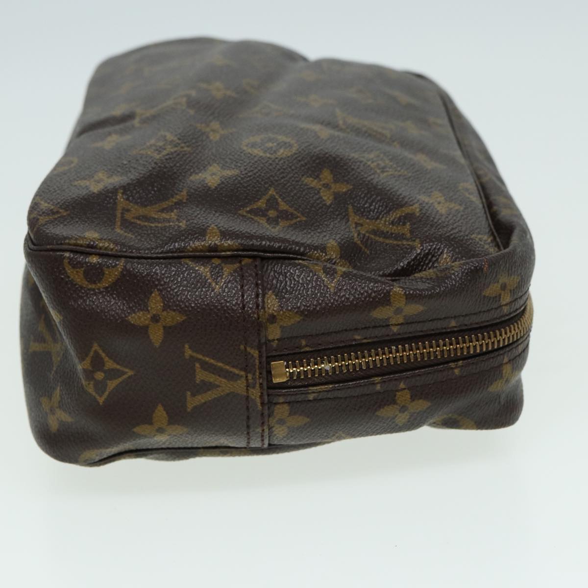 LOUIS VUITTON Monogram Trousse Toilette 28 Clutch Bag M47522 LV Auth 84145