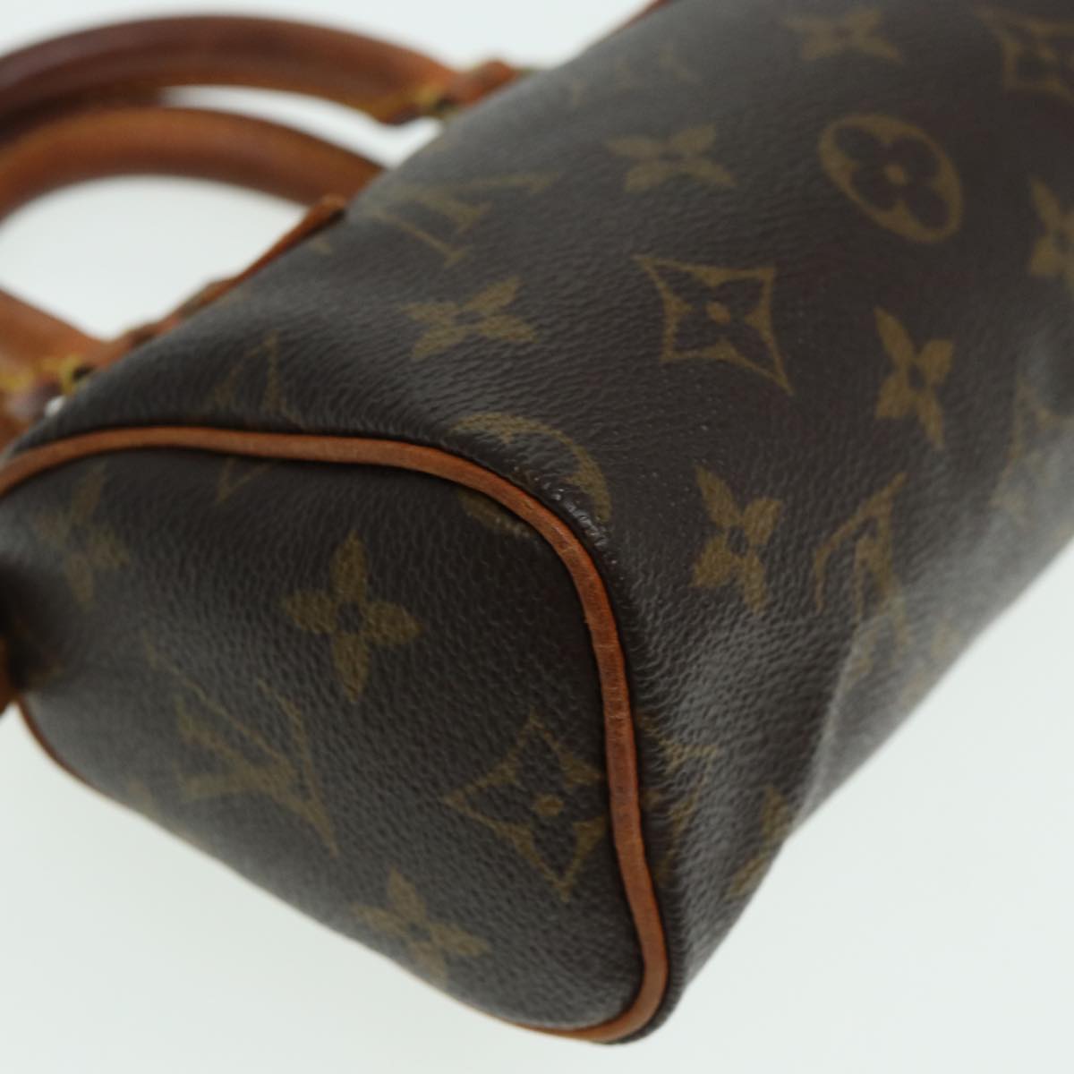 LOUIS VUITTON Monogram Mini Speedy Hand Bag M41534 LV Auth 84150