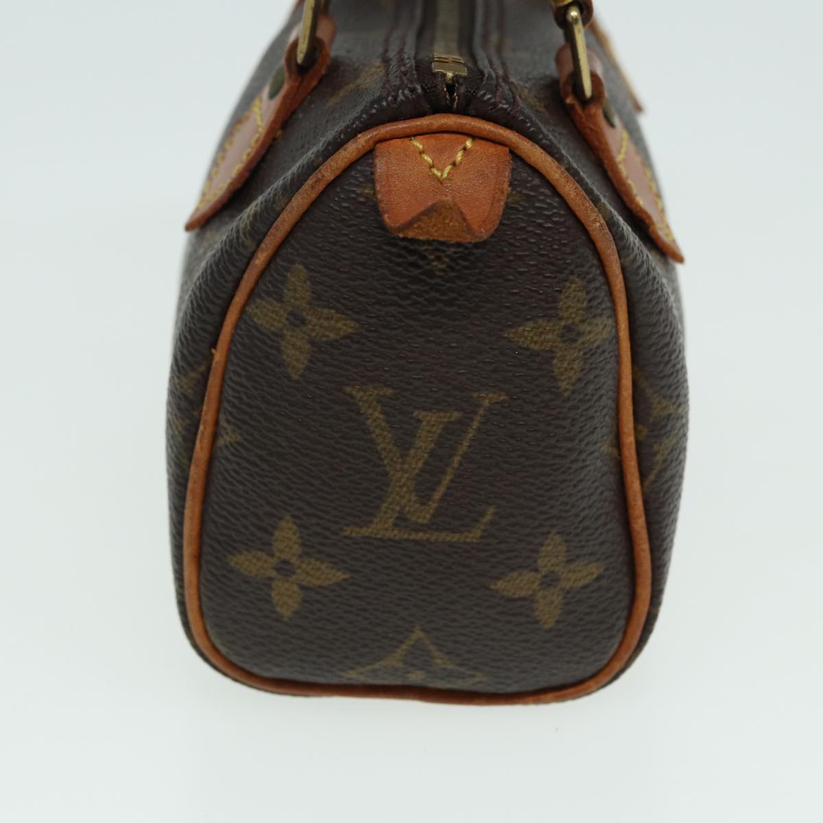 LOUIS VUITTON Monogram Mini Speedy Hand Bag M41534 LV Auth 84150