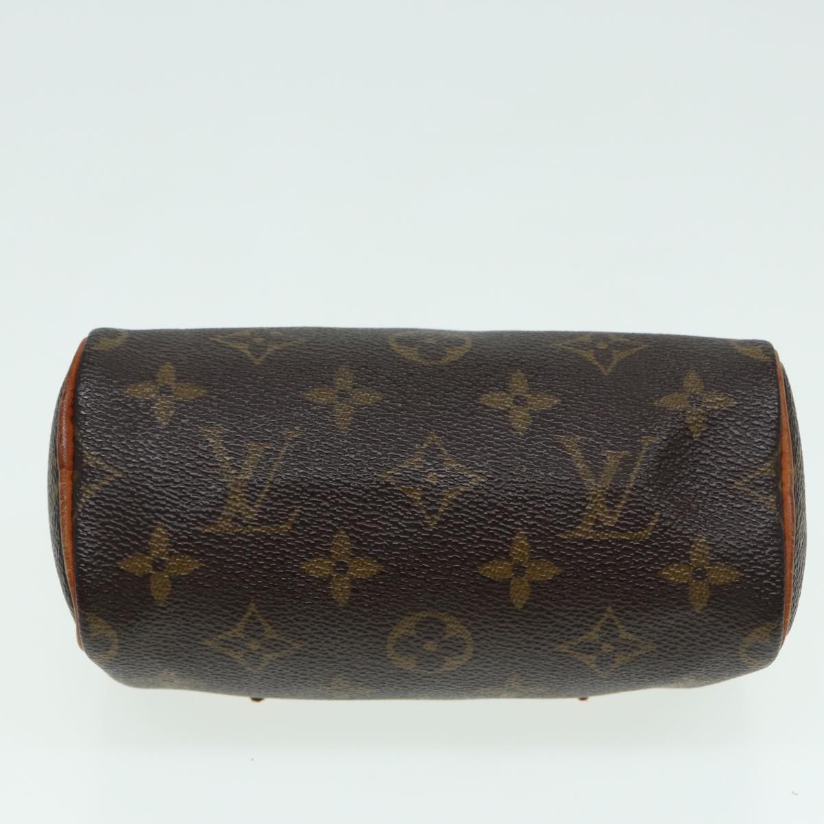 LOUIS VUITTON Monogram Mini Speedy Hand Bag M41534 LV Auth 84150