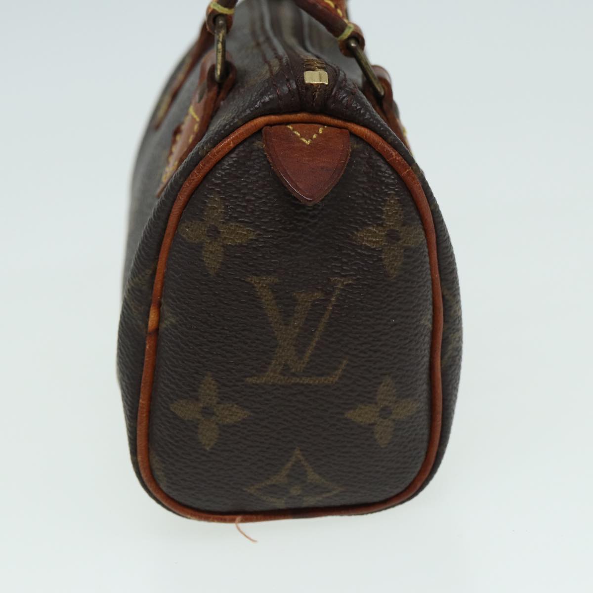 LOUIS VUITTON Monogram Mini Speedy Hand Bag M41534 LV Auth 84151