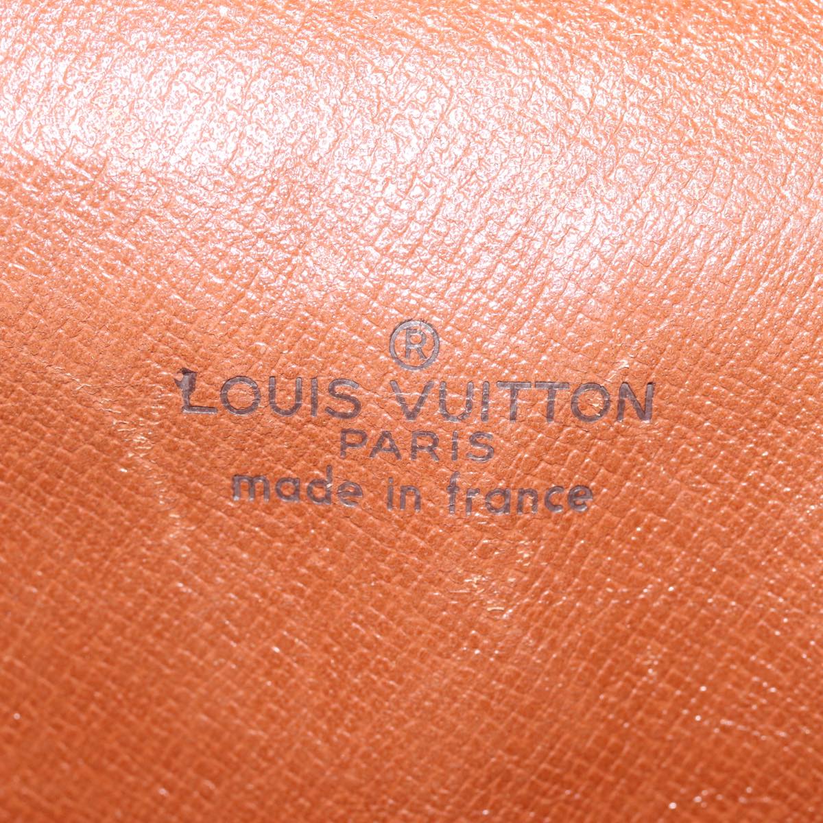 LOUIS VUITTON Monogram Porte Documents Senatur Briefcase M53335 LV Auth 84169