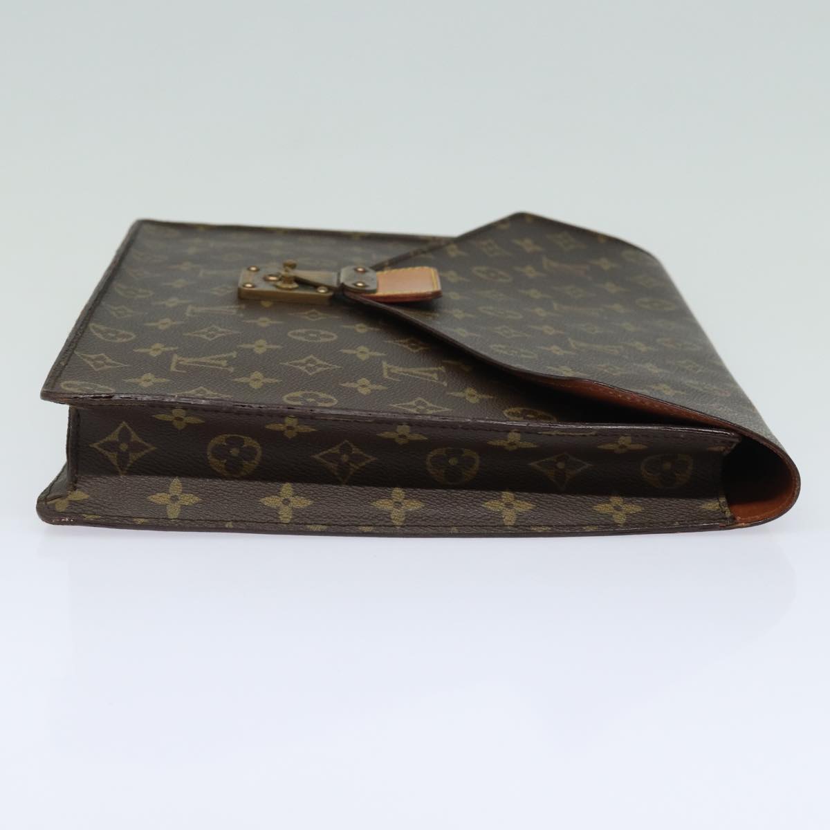 LOUIS VUITTON Monogram Porte Documents Senatur Briefcase M53335 LV Auth 84169