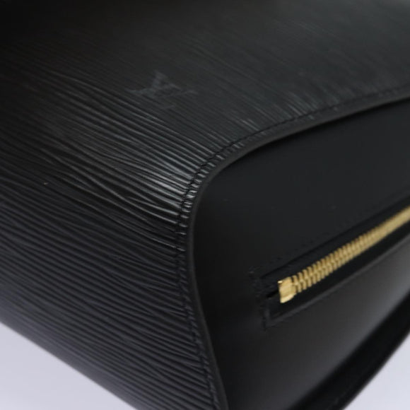 LOUIS VUITTON Epi Mabillon Rucksack Schwarz M52232 LV Auth 84182