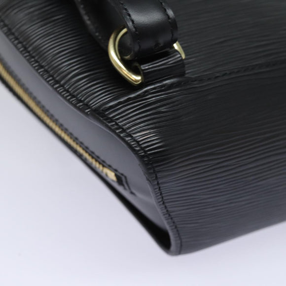 LOUIS VUITTON Epi Mabillon Backpack Black M52232 LV Auth 84182