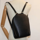 LOUIS VUITTON Epi Mabillon Backpack Black M52232 LV Auth 84182-25