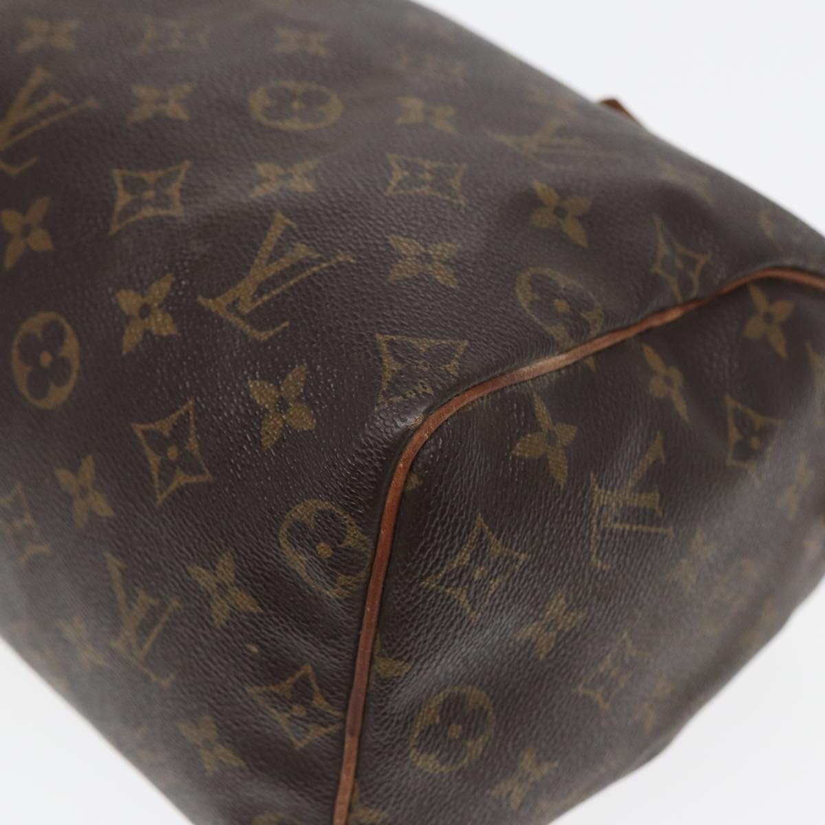 LOUIS VUITTON Monogram Speedy 25 Hand Bag M41528 LV Auth 84189