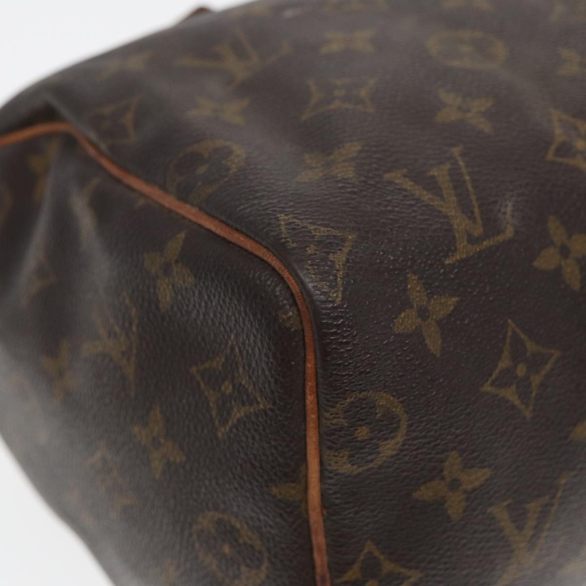 LOUIS VUITTON Monogram Speedy 25 Hand Bag M41528 LV Auth 84189