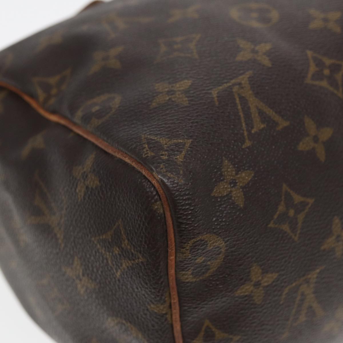 LOUIS VUITTON Monogram Speedy 25 Hand Bag M41528 LV Auth 84189