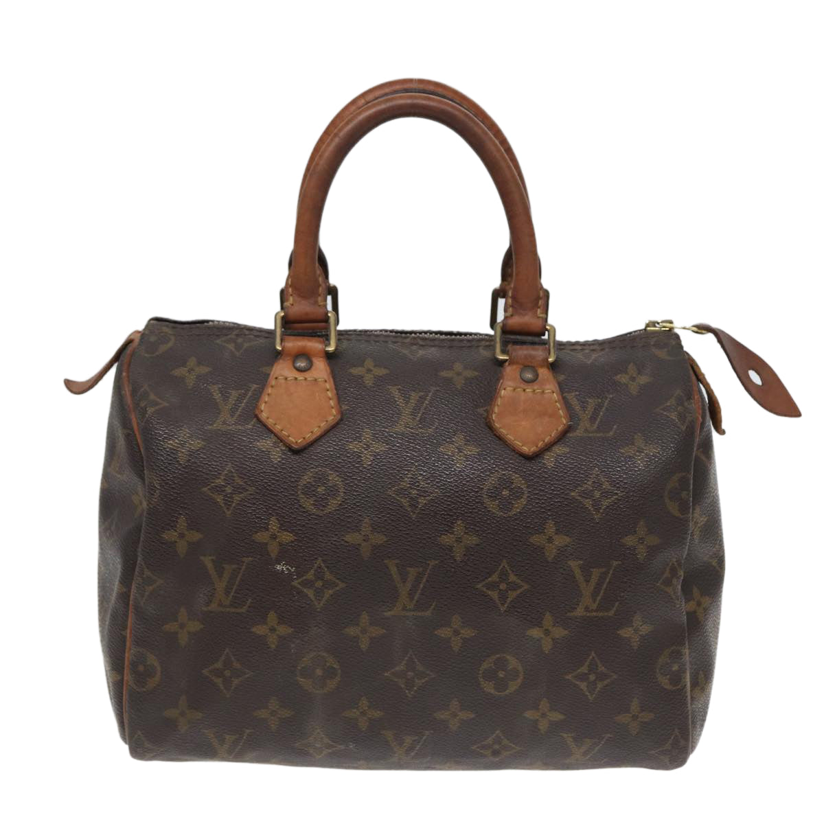 LOUIS VUITTON Monogram Speedy 25 Hand Bag M41528 LV Auth 84189