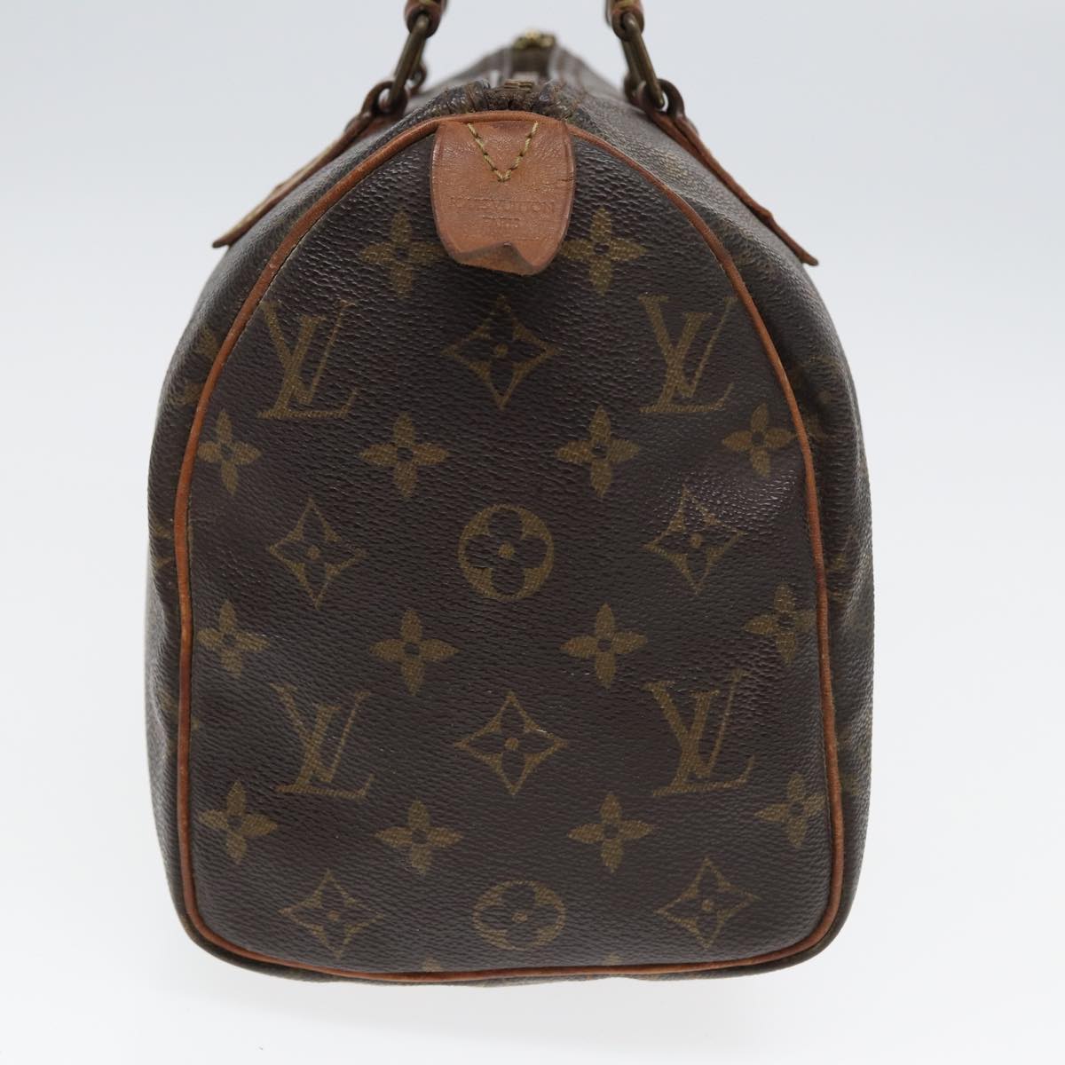 LOUIS VUITTON Monogram Speedy 25 Hand Bag M41528 LV Auth 84189