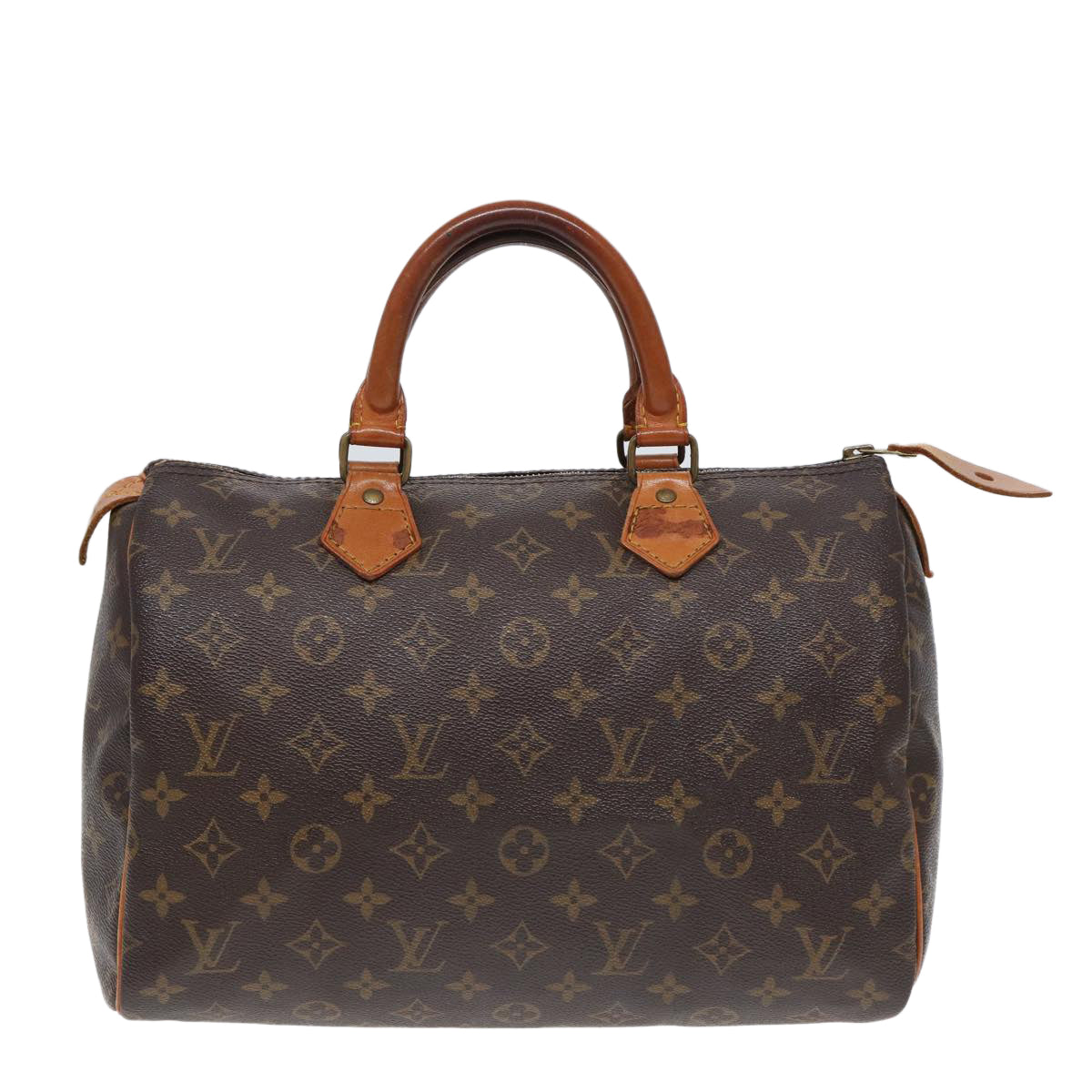 LOUIS VUITTON Monogram Speedy 30 Hand Bag M41526 LV Auth 84192