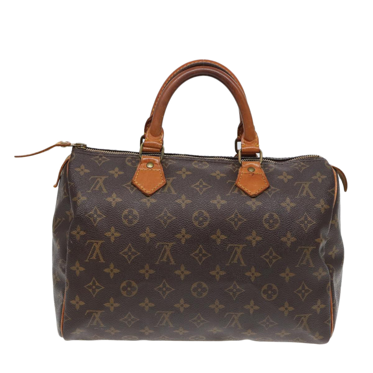 LOUIS VUITTON Monogram Speedy 30 Hand Bag M41526 LV Auth 84192