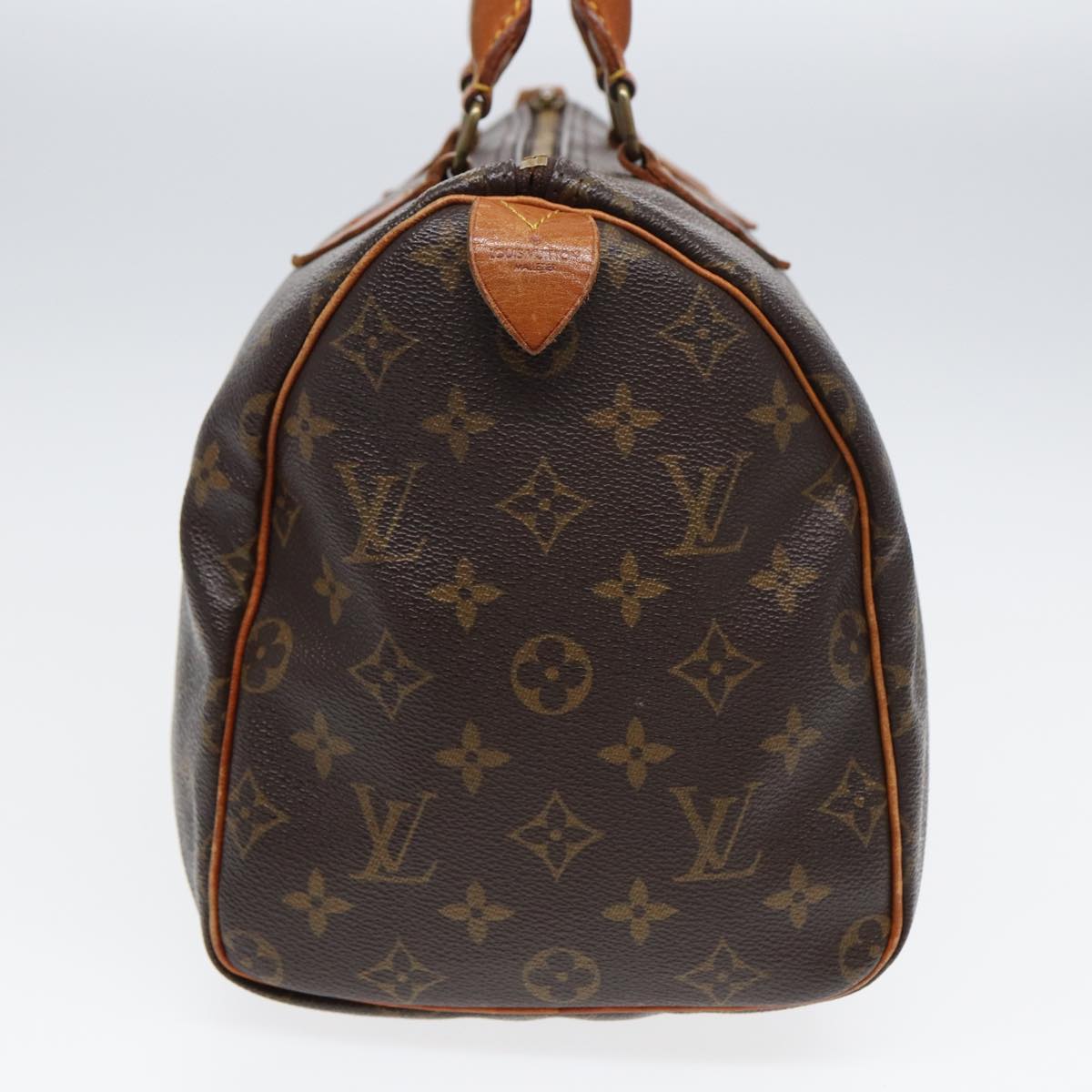 LOUIS VUITTON Monogram Speedy 30 Hand Bag M41526 LV Auth 84192