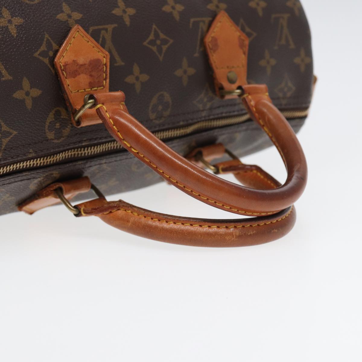 LOUIS VUITTON Monogram Speedy 30 Hand Bag M41526 LV Auth 84192