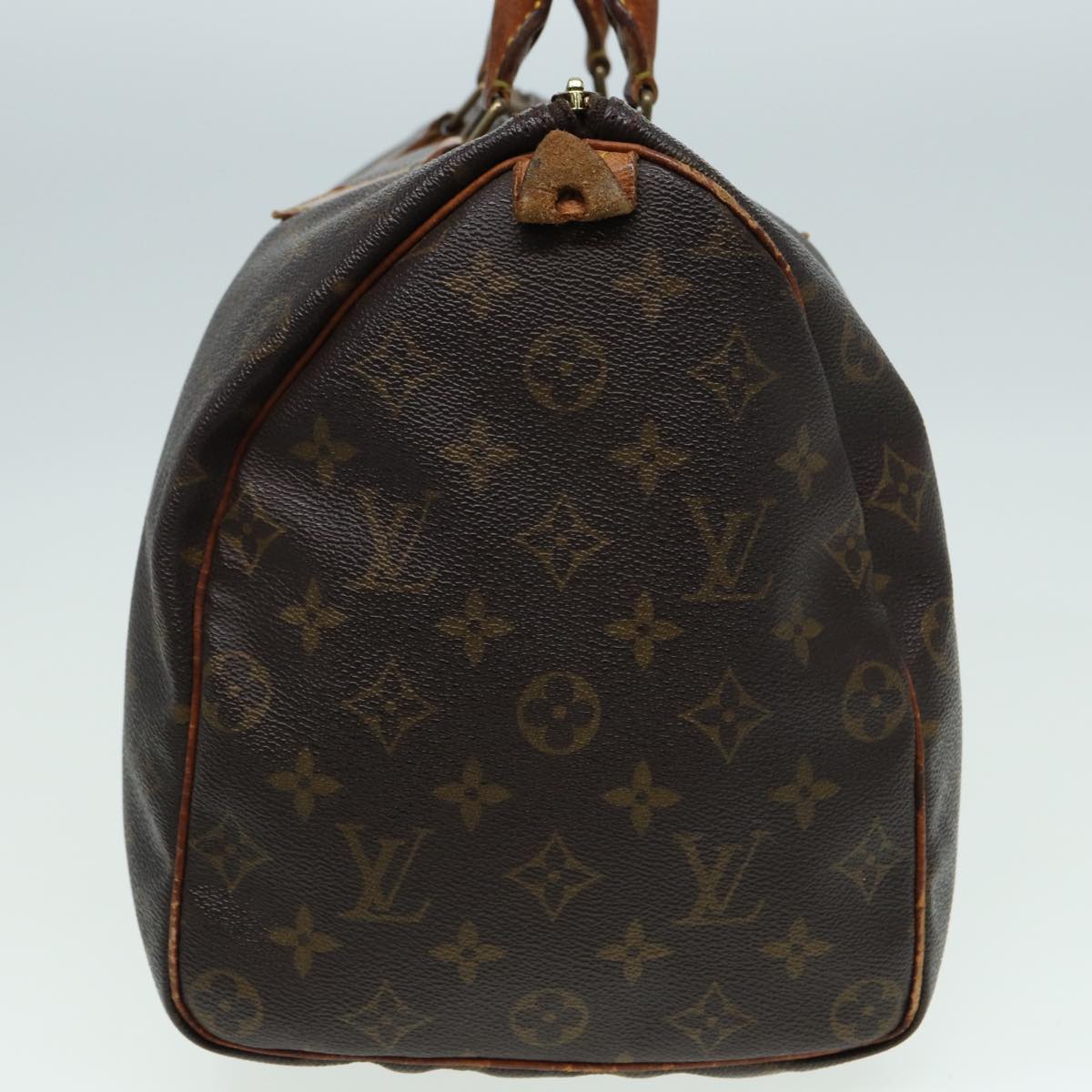 LOUIS VUITTON Monogram Speedy 35 Hand Bag M41524 LV Auth 84193