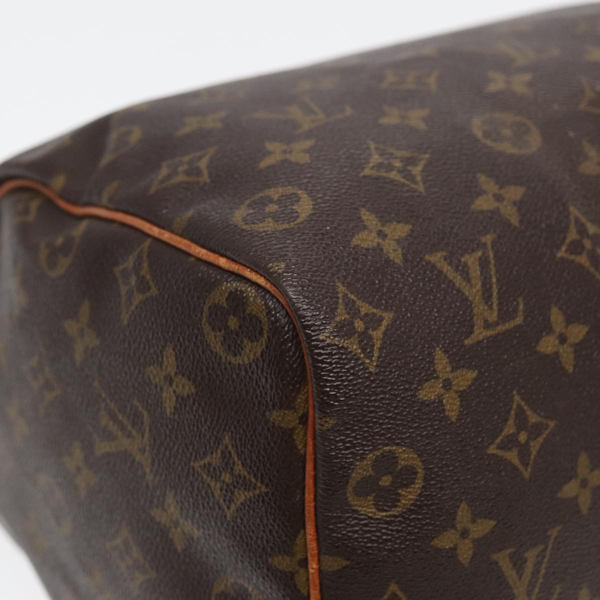 LOUIS VUITTON Monogram Speedy 35 Hand Bag M41524 LV Auth 84196