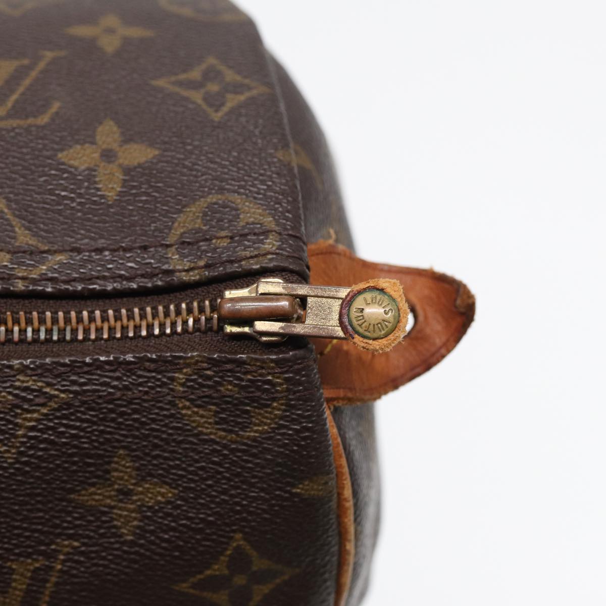 LOUIS VUITTON Monogram Speedy 35 Hand Bag M41524 LV Auth 84196