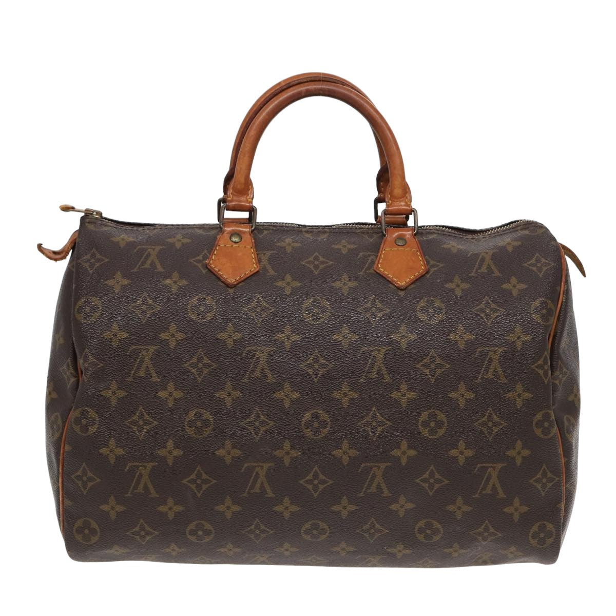 LOUIS VUITTON Monogram Speedy 35 Hand Bag M41524 LV Auth 84196 - 0