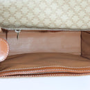 CELINE Macadam Canvas Shoulder Bag Beige Auth 84211-19