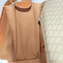 CELINE Macadam Canvas Shoulder Bag Beige Auth 84211-22