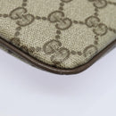 GUCCI GG Supreme Web Sherry Line Shoulder Bag PVC Beige 904 02 047 Auth 84221-15