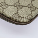 GUCCI GG Supreme Web Sherry Line Shoulder Bag PVC Beige 904 02 047 Auth 84221-17