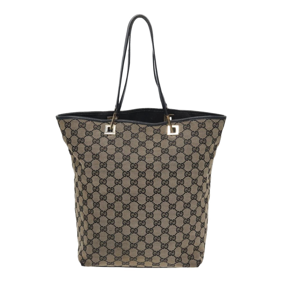 GUCCI GG Canvas Tote Bag Navy 002 1098 Auth 84228 - 0