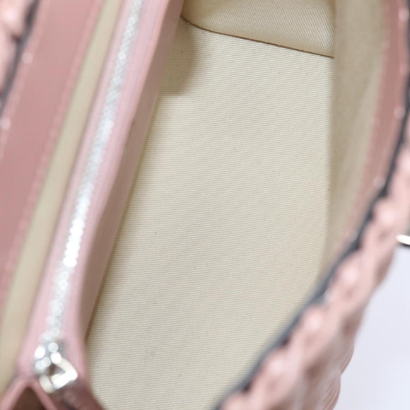 Salvatore Ferragamo Gancini Shoulder Bag Leather Pink Auth 84233AV