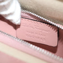 Salvatore Ferragamo Gancini Shoulder Bag Leather Pink Auth 84233AV-12