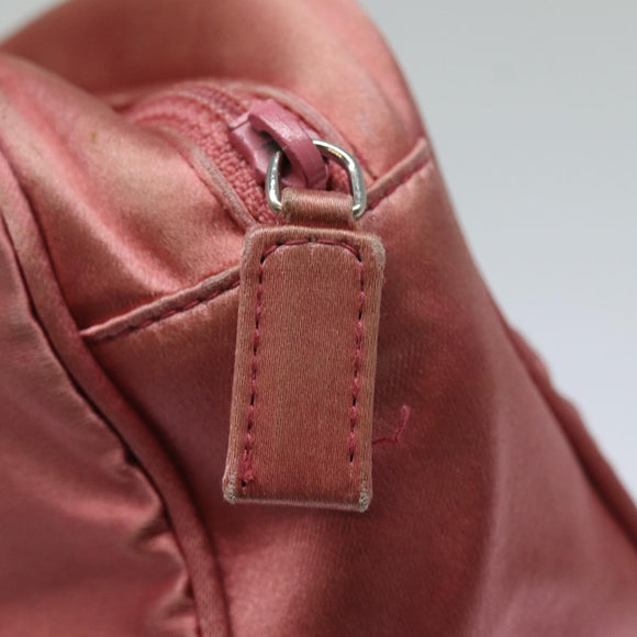 PRADA Pouch Nylon Pink Auth 84239