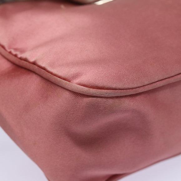 PRADA Beutel Nylon Pink Auth 84239