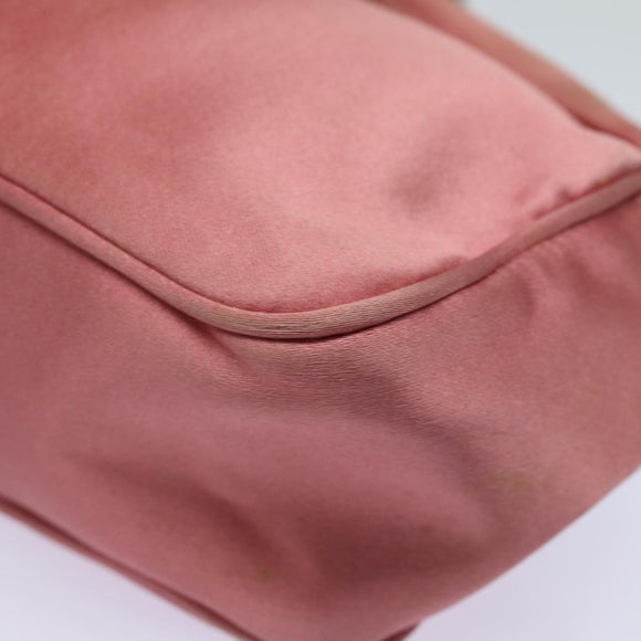 PRADA Beutel Nylon Pink Auth 84239