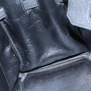 HERMES Birkin 35 Hand Bag Leather Black Silver Auth 84250-18