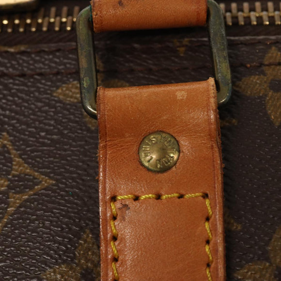 LOUIS VUITTON Monogram Keepall 60 Boston Tasche M41422 LV Auth 84255