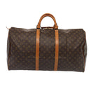 LOUIS VUITTON Monogram Keepall 60 Boston Bag M41422 LV Auth 84255-2